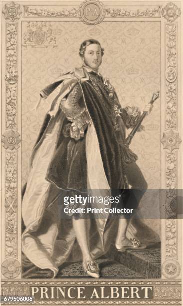 Prince Albert', 1886. Albert, Queen Victoria's Prince Consort . After Franz Xaver Winterhalter . From Illustration of English and Scottish History,...