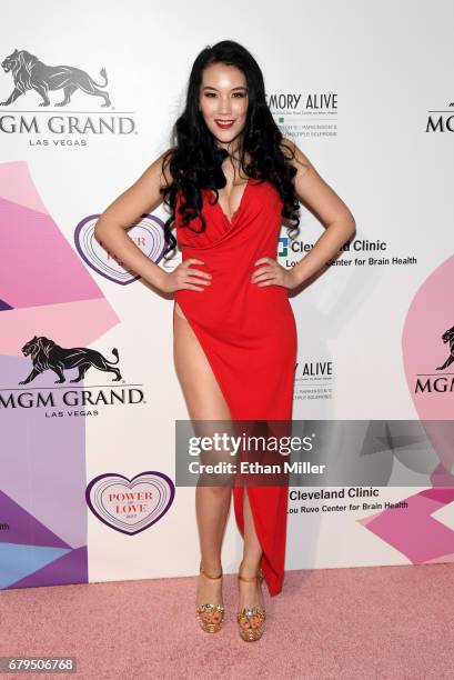 Singer Manika Ward attends the 21st annual Keep Memory Alive "Power of Love Gala" benefit for the Cleveland Clinic Lou Ruvo Center for Brain Health...