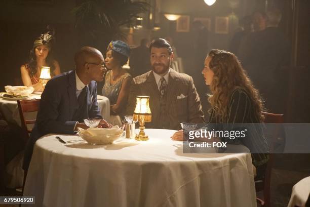 Yassir Lester, Adam Pally and Leighton Meester in "The Touchables" episode of MAKING HISTORY airing Sunday, April 2 on FOX.