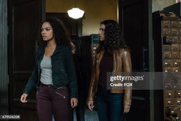 Lyndie Greenwood and Janina Gavankar in the "Tomorrow" episode of SLEEPY HOLLOW airing Friday, March 24 on FOX.