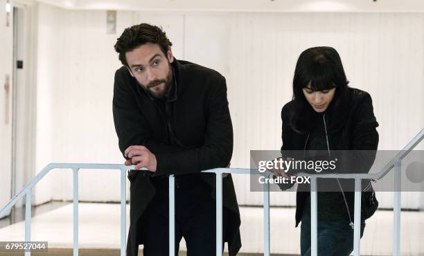 Tom Mison and guest star Seychelle Gabriel in the Freedom episode of SLEEPY HOLLOW airing Friday, March 31 on FOX.