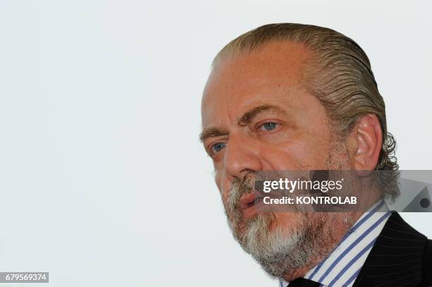 Aurelio De Laurentiis President of SSC - Sportive Soccer Society of Naples.