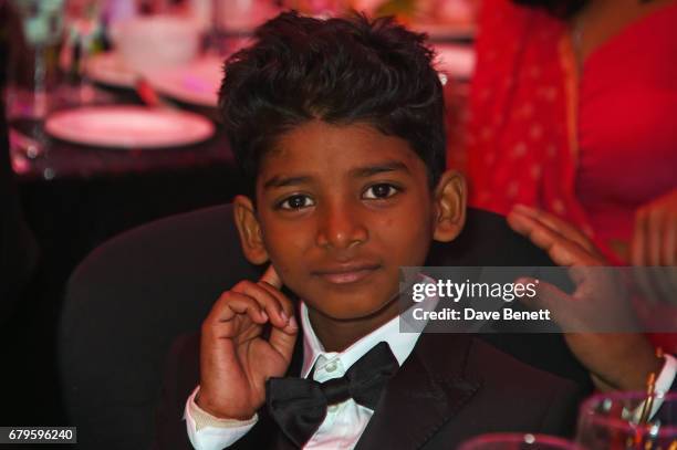 Sunny Pawar attends The Asian Awards at Hilton Park Lane on May 5, 2017 in London, England.