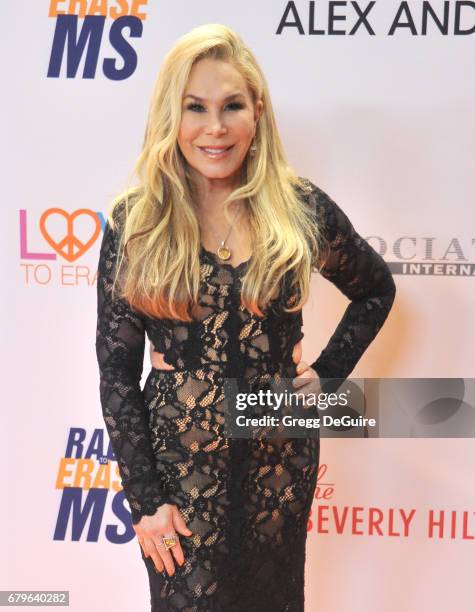 Adrienne Maloof arrives at the 24th Annual Race To Erase MS Gala at The Beverly Hilton Hotel on May 5, 2017 in Beverly Hills, California.