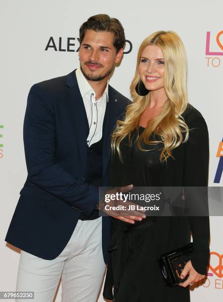 Gleb Savchenko and Elena Samodanova attends the 24th Annual Race To Erase MS Gala on May 05, 2017 in Beverly Hills, California.