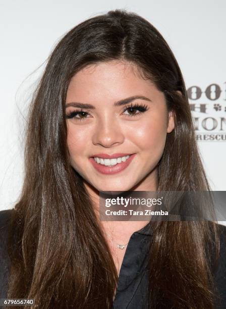 Morgan Eastwood arrives for the 3rd Annual Art For Animals Fundraiser at De Re Gallery on May 5, 2017 in Los Angeles, California.