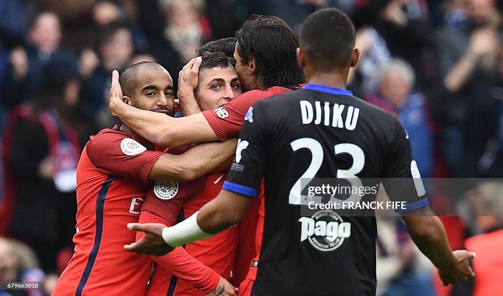 FBL-FRA-LIGUE1-PSG-BASTIA