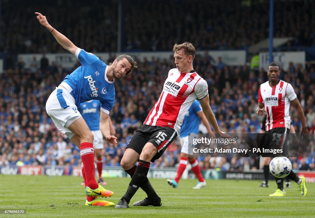 Portsmouth v Cheltenham Town - Sky Bet League Two - Fratton Park