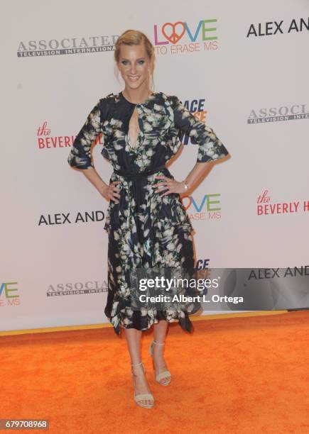 Actress Jessica Morris arrives for the 24th Annual Race To Erase MS Gala held at The Beverly Hilton Hotel on May 5, 2017 in Beverly Hills, California.