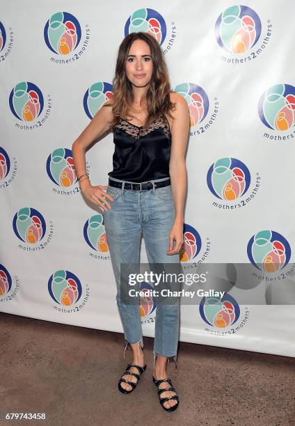 Louise Roe attends mothers2mothers Fashion Bazaar at CITIZEN on May 6, 2017 in Beverly Hills, California.