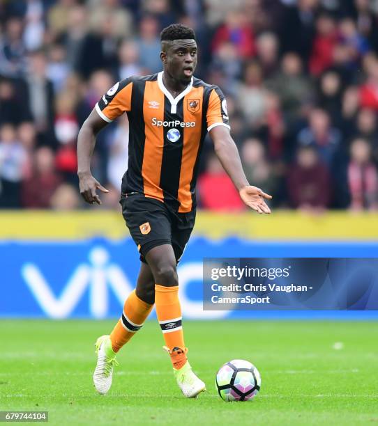 Hull City's Alfred N'Diaye during the Premier League match between Hull City and Sunderland at KCOM Stadium on May 6, 2017 in Hull, England.