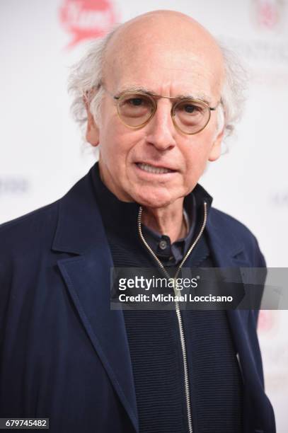 Comedian Larry David attends the 143rd Kentucky Derby at Churchill Downs on May 6, 2017 in Louisville, Kentucky.