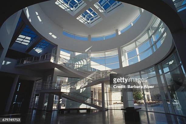 The Getty Center, part of the J. Paul Getty Museum in Los Angeles, California, USA, 1997.