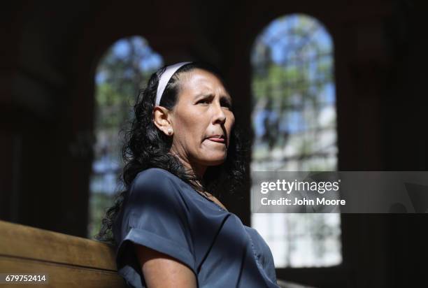 Undocumented immigrant Jeanette Vizguerra takes sanctuary at the First Baptist Church on May 5, 2017 in Denver, Colorado. Vizguerra, who has lived in...