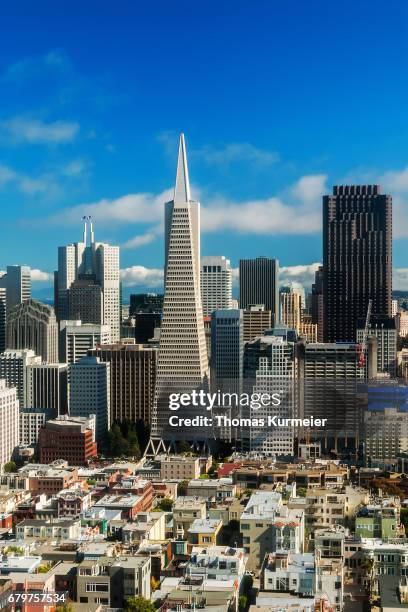 transamerica pyramid - wolkenkratzer 個照片及圖片檔