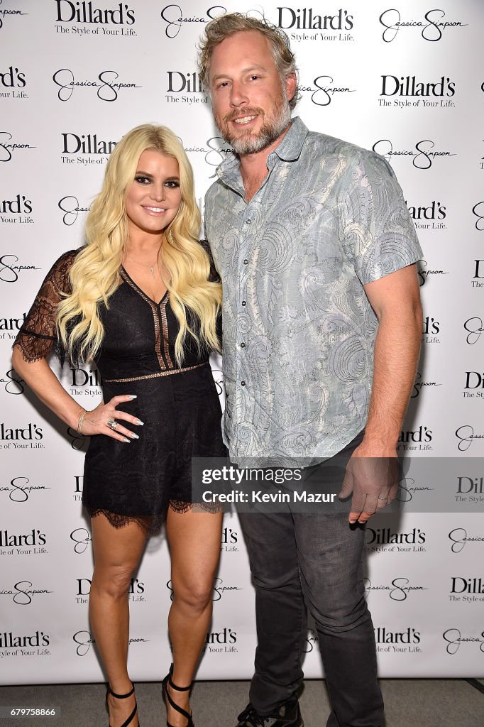 Jessica Simpson Hosts A Spring Style Event At Dillard's - Benefitting The Boys and Girls Clubs Of Waco, TX