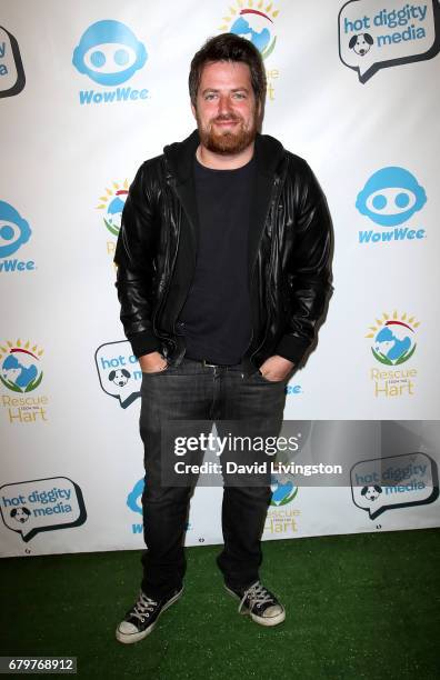 Singer Lee DeWyze attends Celebrities To The Rescue! at CBS Studios on May 6, 2017 in Los Angeles, California.