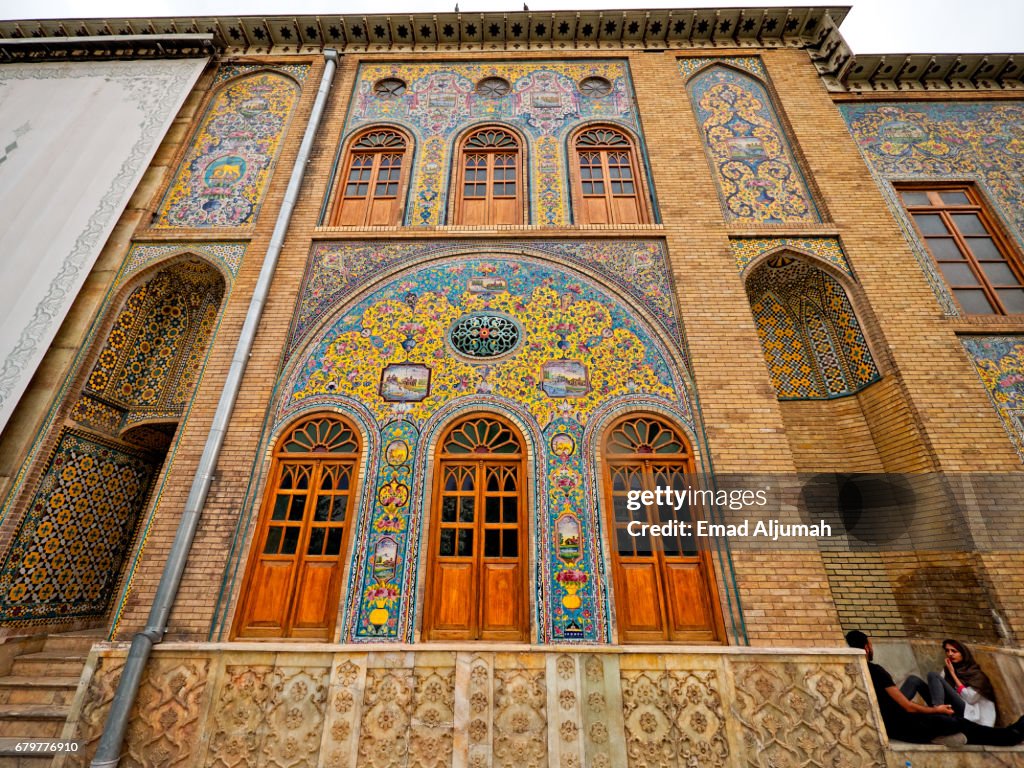 Golestan Palace in Tehran, Iran - April 25, 2017