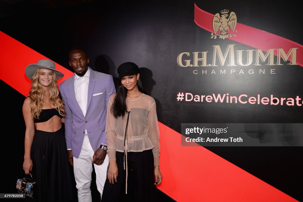 G.H. Mumm And Usain Bolt Toast To The Kentucky Derby In New York City