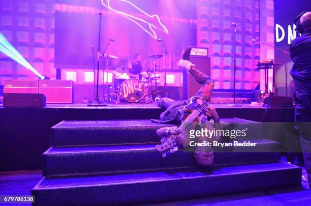 Performs on stage at 28th Annual GLAAD Media Awards at The Hilton Midtown on May 6, 2017 in New York City.