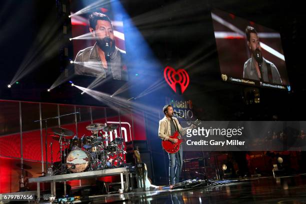 Musician Brad Tursi of Old Dominion performs onstage during the 2017 iHeartCountry Festival, A Music Experience by AT&T at The Frank Erwin Center on...