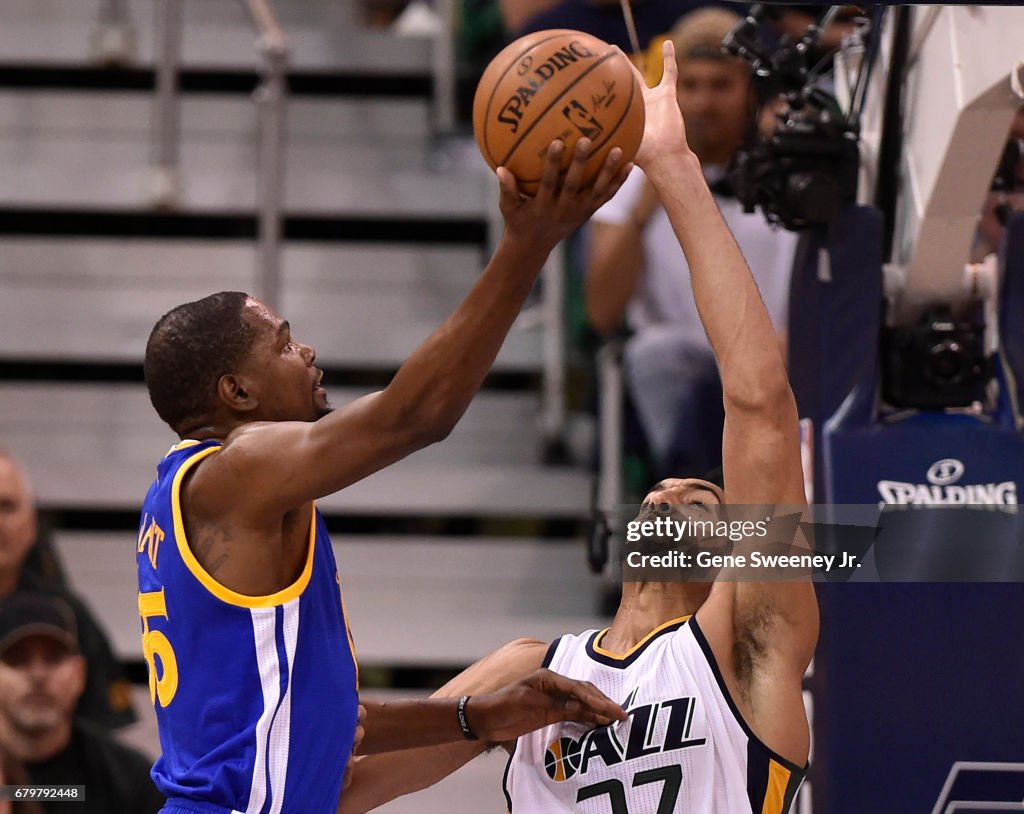 Golden State Warriors v Utah Jazz - Game Three