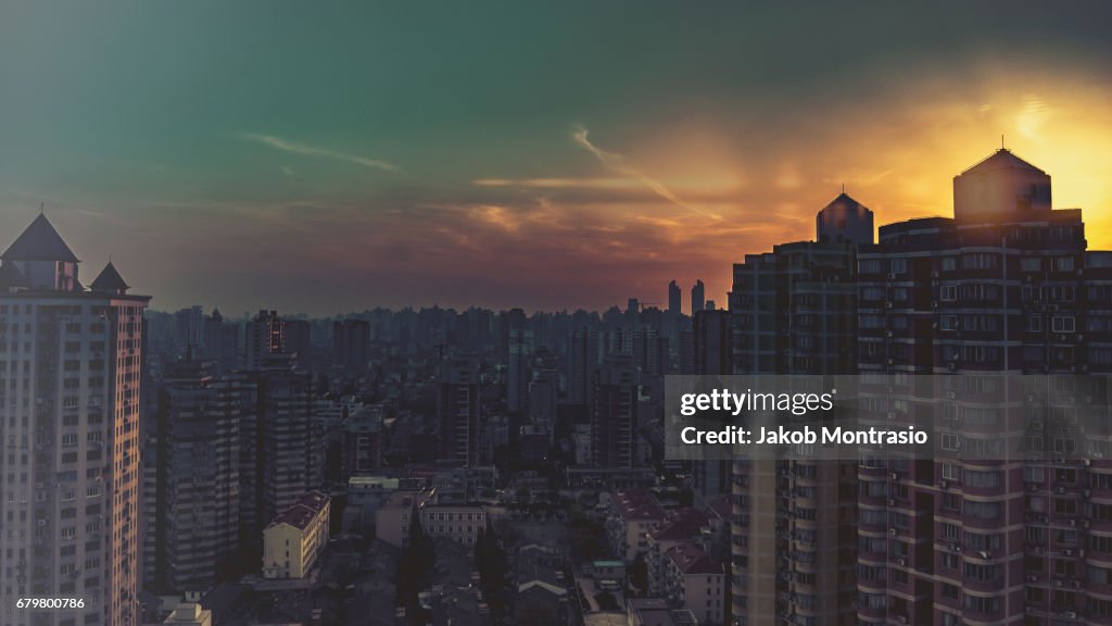 Shanghaian Sunset