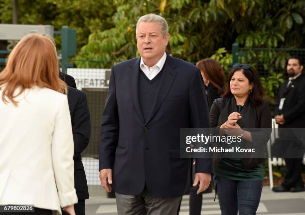 Former Vice President of the United States Al Gore arrives at the Advance Fandango screening of Paramount Pictures' "An Inconvenient Sequel: Truth to...