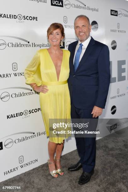 Leslie Schuster and Carl Schuster attend UCLA Mattel Children's Hospital presents Kaleidoscope 5 on May 6, 2017 in Culver City, California.