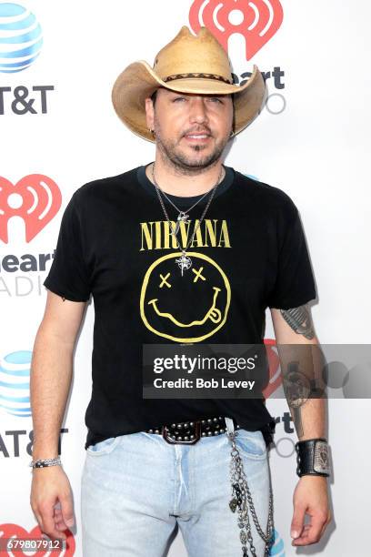 Singer Jason Aldean attends the 2017 iHeartCountry Festival, A Music Experience by AT&T at The Frank Erwin Center on May 6, 2017 in Austin, Texas.