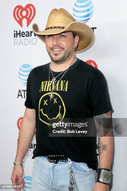 Singer Jason Aldean attends the 2017 iHeartCountry Festival, A Music Experience by AT&T at The Frank Erwin Center on May 6, 2017 in Austin, Texas.