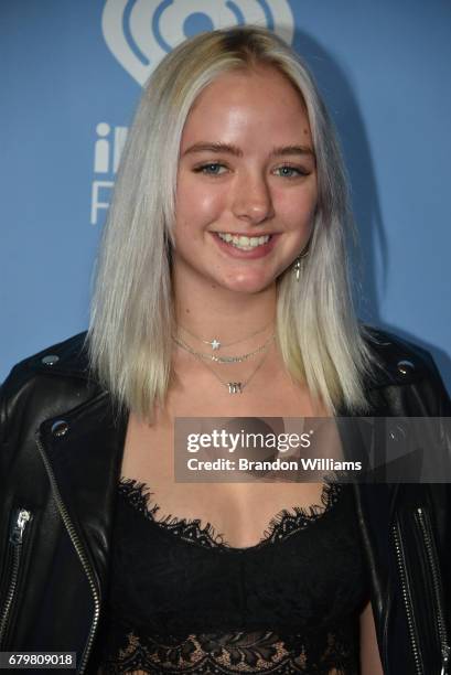 Youtube personality Maddi Bragg attends the premiere of Warner Bros. Pictures' "Everything, Everything" at TCL Chinese Theatre on May 6, 2017 in...