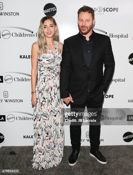 Alexandra Lenas and Sean Parker attend the UCLA Mattel Children's Hospital's Kaleidoscope on May 06, 2017 in Culver City, California.