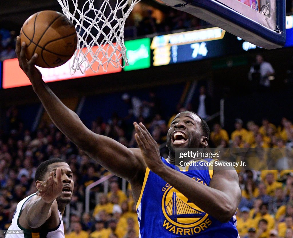 Golden State Warriors v Utah Jazz - Game Three