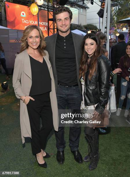 Actors Nikki DeLoach, Beau Mirchoff and Jillian Rose Reed attend City Year Los Angeles Spring Break on May 6, 2017 in Los Angeles, California.