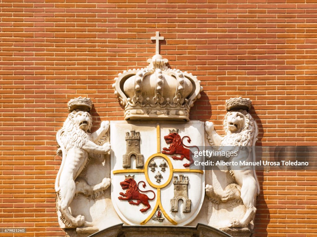 Spain Madrid Capitania General Coat Of Arms StockFoto Getty Images