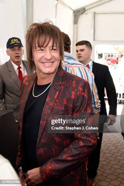 Richie Sambora attends the 143rd Kentucky Derby at Churchill Downs on May 6, 2017 in Louisville, Kentucky.