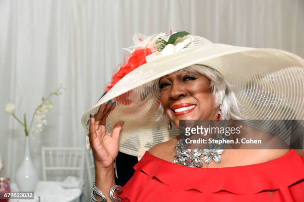 Mary Wilson attends the 143rd Kentucky Derby at Churchill Downs on May 6, 2017 in Louisville, Kentucky.