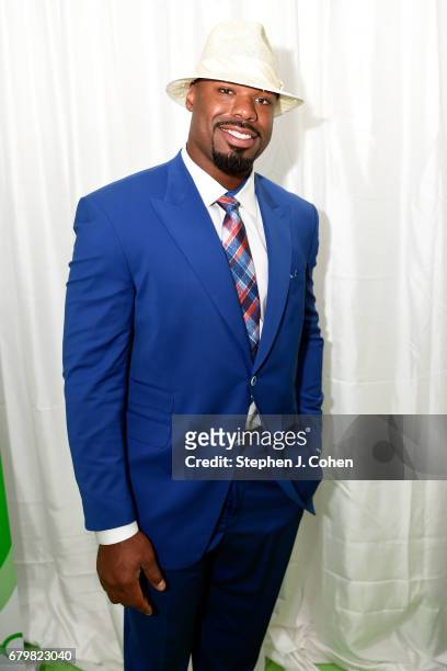 Tyron Smith attends the 143rd Kentucky Derby at Churchill Downs on May 6, 2017 in Louisville, Kentucky.