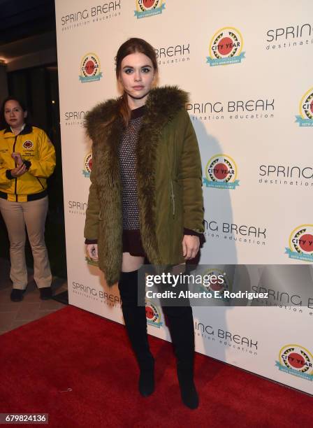 Actor Holland Roden attends City Year Los Angeles Spring Break on May 6, 2017 in Los Angeles, California.