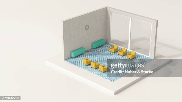 tiny world, lobby - digital generiert stock pictures, royalty-free photos & images