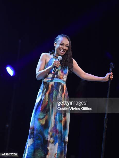 Siedah Garrett performs at the 3rd Annual Bentonville Film Festival on May 6, 2017 in Bentonville, Arkansas.