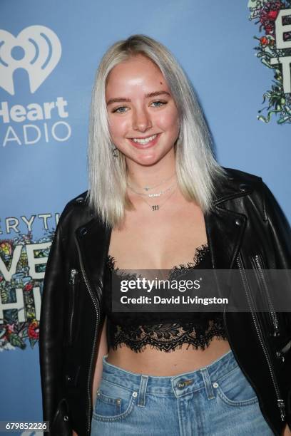 Maddi Bragg attends the screening of Warner Bros. Pictures' "Everything, Everything" at the TCL Chinese Theatre on May 6, 2017 in Hollywood,...