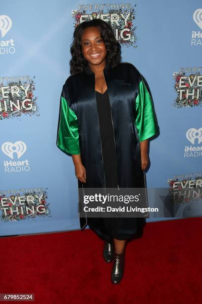 Director Stella Meghie attends the screening of Warner Bros. Pictures' "Everything, Everything" at the TCL Chinese Theatre on May 6, 2017 in...