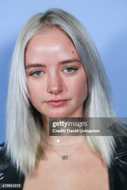 Maddi Bragg attends the screening of Warner Bros. Pictures' "Everything, Everything" at the TCL Chinese Theatre on May 6, 2017 in Hollywood,...