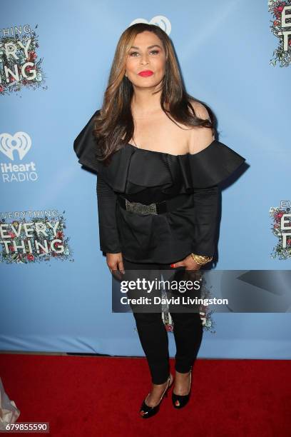 Tina Knowles attends the screening of Warner Bros. Pictures' "Everything, Everything" at the TCL Chinese Theatre on May 6, 2017 in Hollywood,...