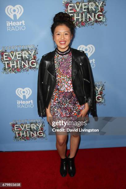 Actress Haley Tju attends the screening of Warner Bros. Pictures' "Everything, Everything" at the TCL Chinese Theatre on May 6, 2017 in Hollywood,...