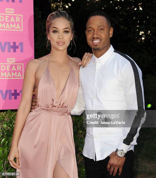 Jasmine Sanders and Terrence J attend VH1's 2nd annual "Dear Mama: An Event to Honor Moms" on May 6, 2017 in Pasadena, California.