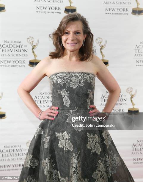 Denise Rover attends 60th Anniversary New York Emmy Awards Gala at Marriott Marquis Times Square on May 6, 2017 in New York City.