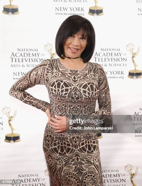 Kaity Tong attends 60th Anniversary New York Emmy Awards Gala at Marriott Marquis Times Square on May 6, 2017 in New York City.